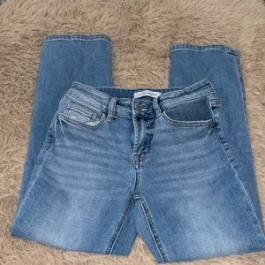 Flying Monkey Denim Blue Straight Leg Jeans